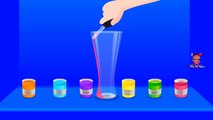 Learn Colors with AMAZING Liquid Stacking | Learning Colours To Children Kids Toddlers Babies