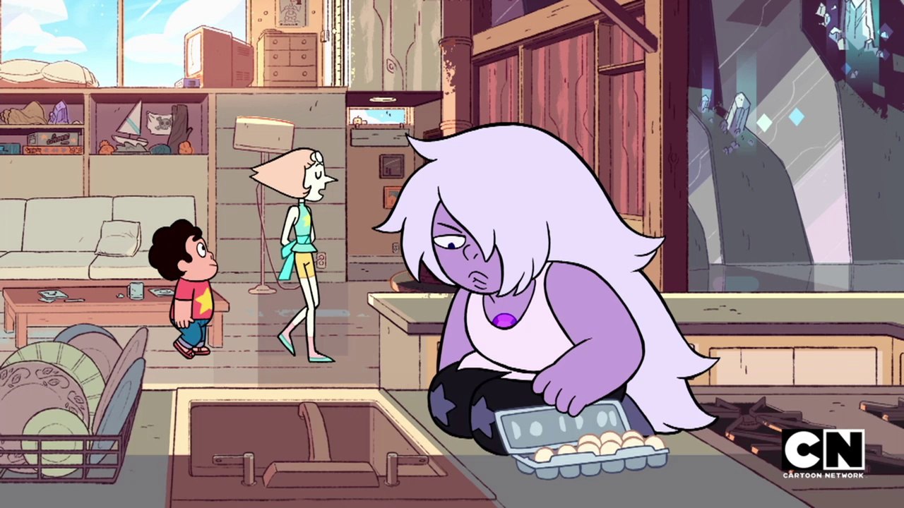 Steven Universe - Steven vs. Amethyst SNEAK LEAK (720p HD)