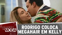 Rodrigo Cintra coloca megahair em participante