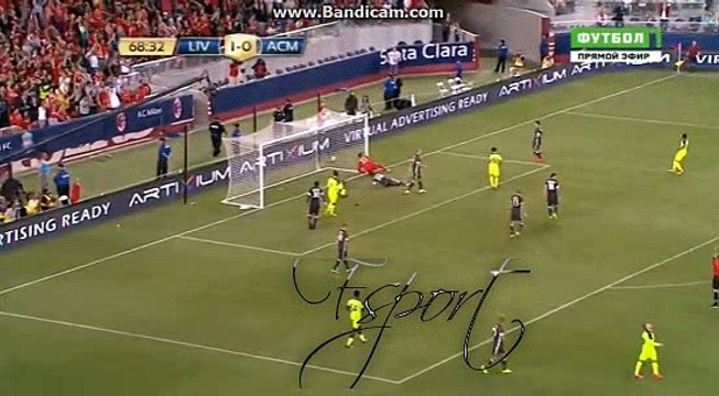 Divock Origi Second Goal HD - Liverpool vs AC Milan 2-0 31/7/2016