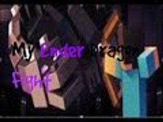 Minecraft My Ender Dragon Fight