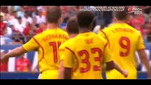 Liverpool vs Ac Milan, 2-0, Goals and Highlights, IC Cup 2014
