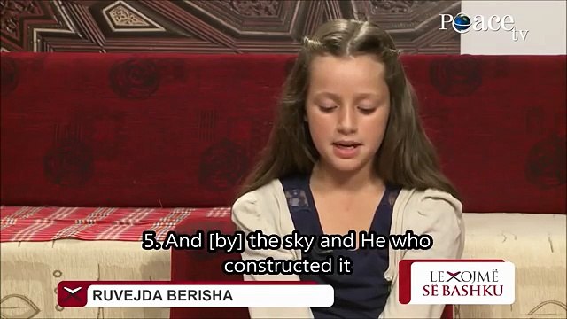 European Muslim Girl Reciting Quran - Beautiful Voice - Must Listen
