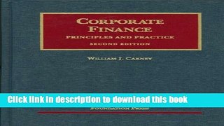 Books Corporate Finance: Principles and Practice, 2d Full Online