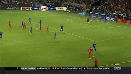 Lucas Moura Goal - PSG 3-0 Leicester City - International Champions Cup 31.07.2016