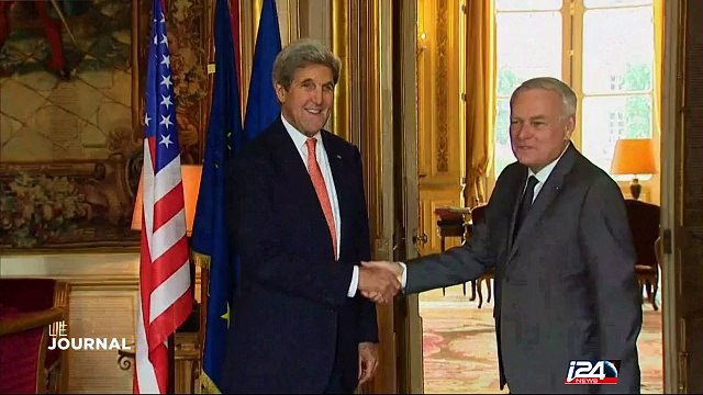 Kerry et Abbas à Paris pour discuter de l'initiative de paix