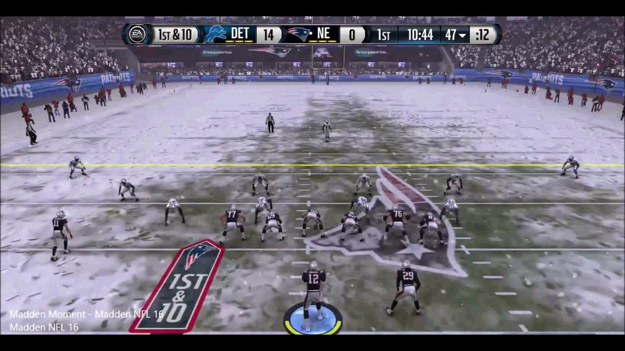 TD Amendola vs Detroit Madden NFL 16