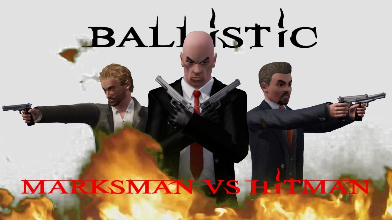 Ballistic - Marksman vs Hitman [Sims 3] [Short Movie]