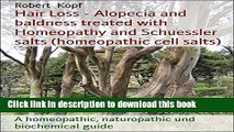 Books Hair Loss - Alopecia and baldness treated with Homeopathy and Schuessler salts (homeopathic