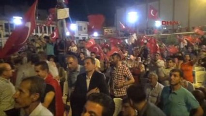 Gaziantep Darbe Gazisi Ambulansla Geldiği Meydanda Kalabalığa Seslendi