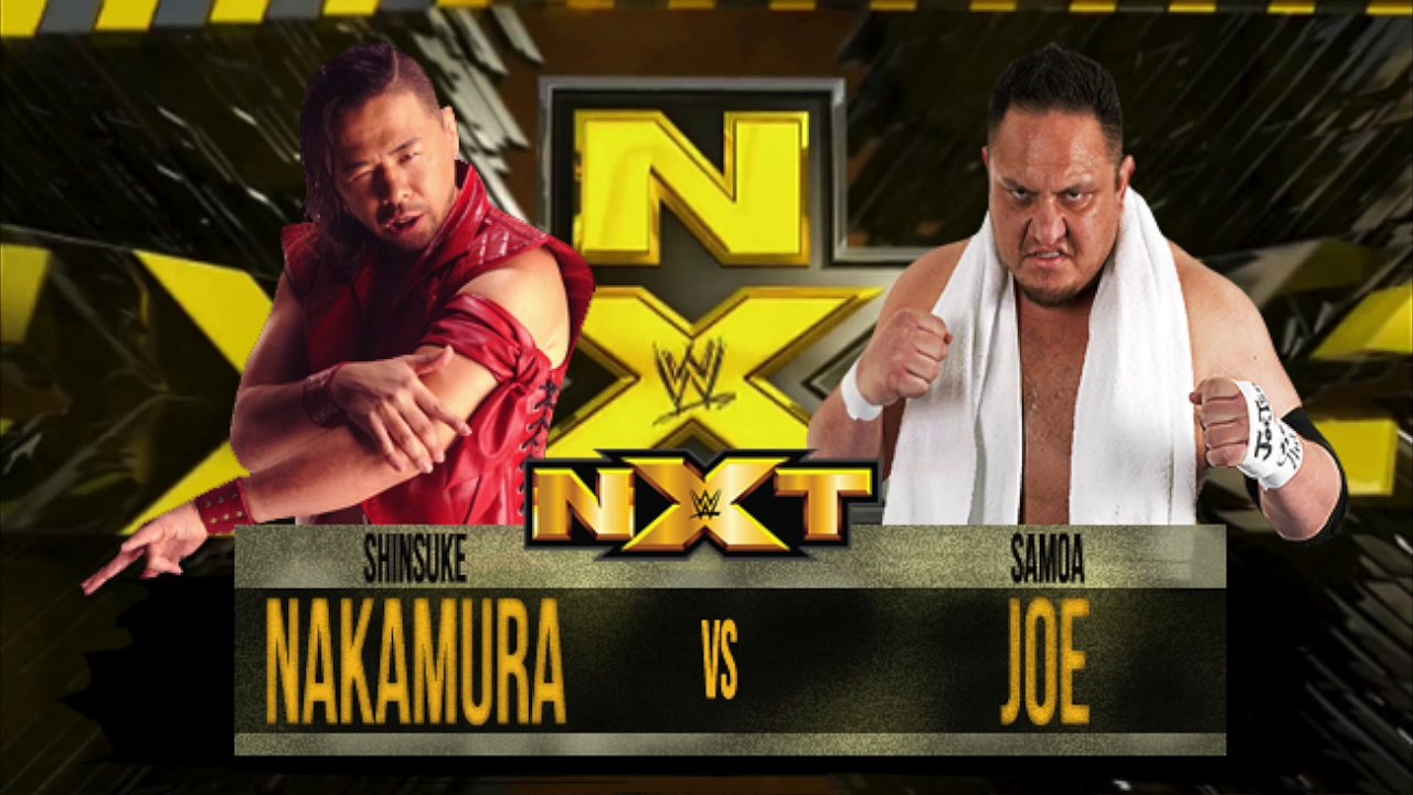 Samoa Joe vs Shinsuke Nakamura NXT Championship NXT TakeOver Brooklyn