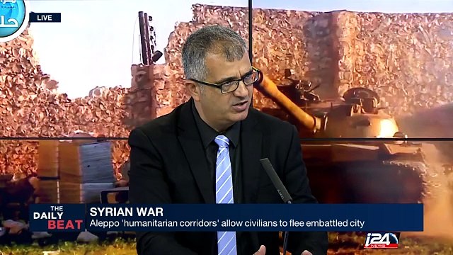 Aleppo 'humanitarian corridors' allow civilians to flee embattled city