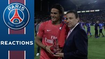 Paris-Leicester: Post game interviews