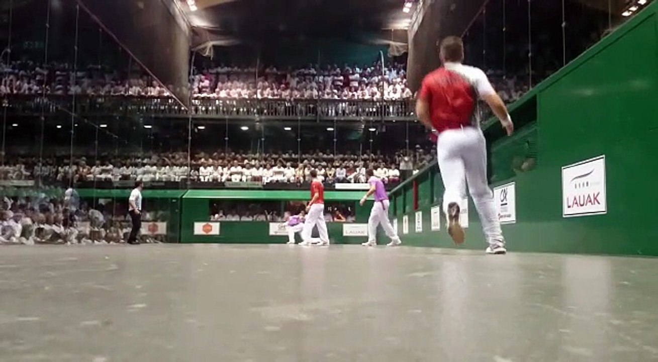 Fêtes de Bayonne 2016 : la finale du Masters des Fêtes de pelote basque