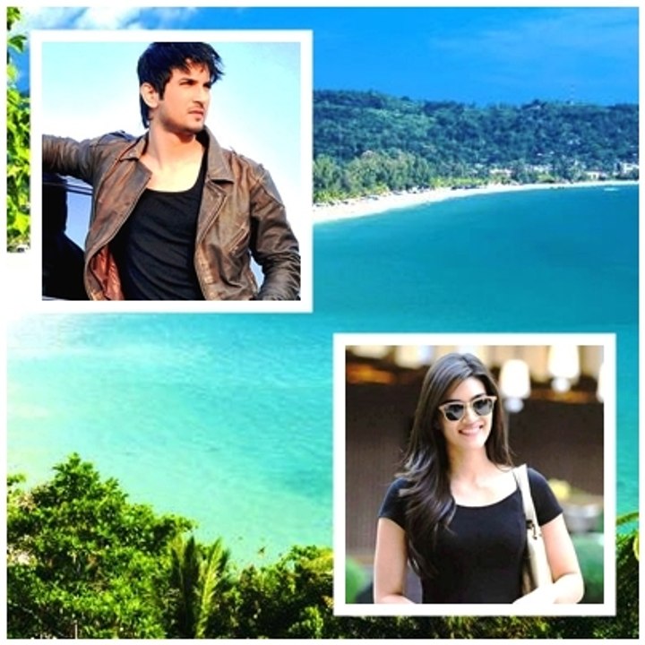 Kriti Sanon with Sushant Singh Rajput may be  in Thailand by Entertainment
