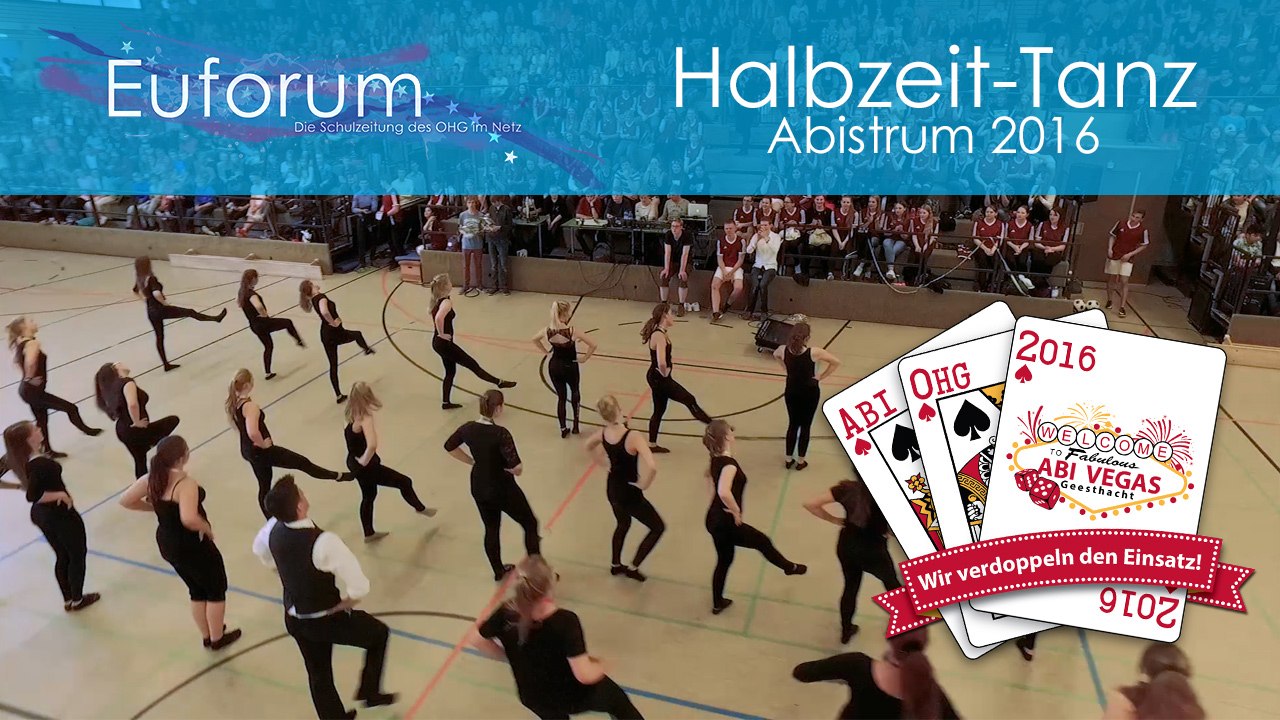 Abisturm/Abifußball 2016 Halbzeit-Tanz