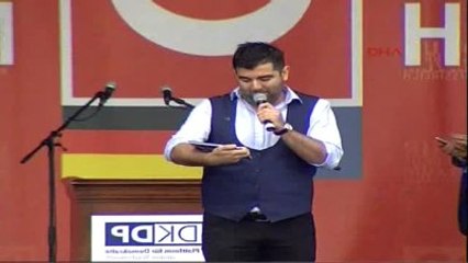 Darbeye Karşı Demokrasi Mitingi Köln'de Başladı....