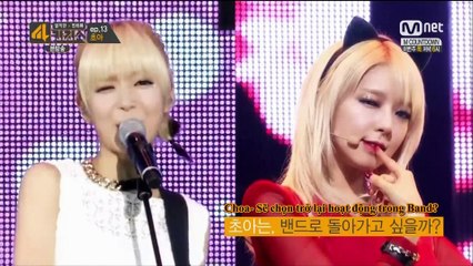 [VIETSUB] Mnet 4 Things Show 140722 - E13 Choa - Part 1