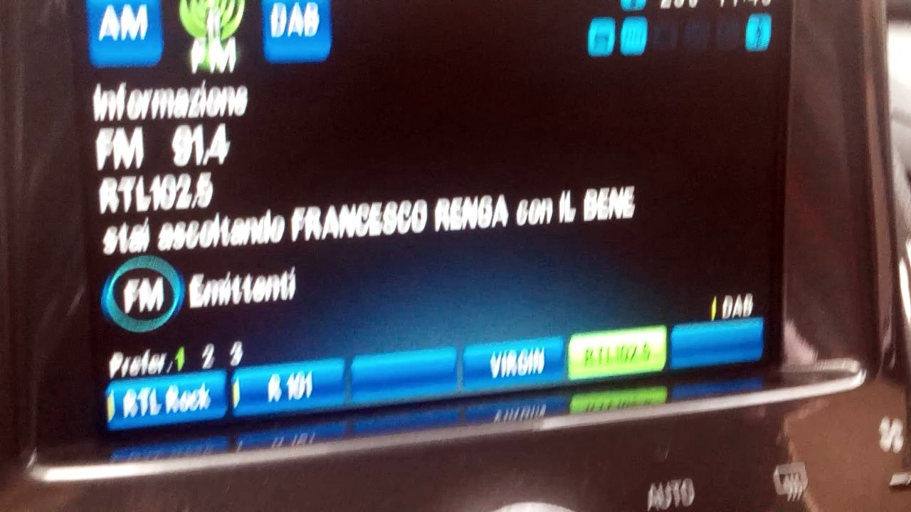 FM tuning VS DAB+ tuning (on Opel Ampera MY12)