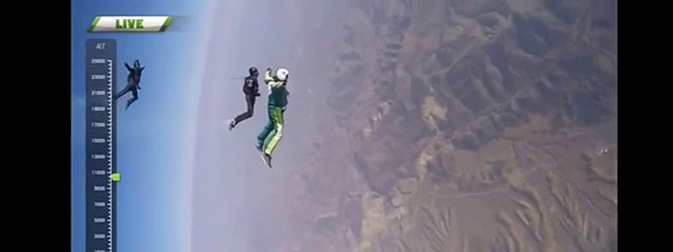 Luke Aikins - Skydiver to attempt 25000 Ft highest jump without parachute Full Video World Record