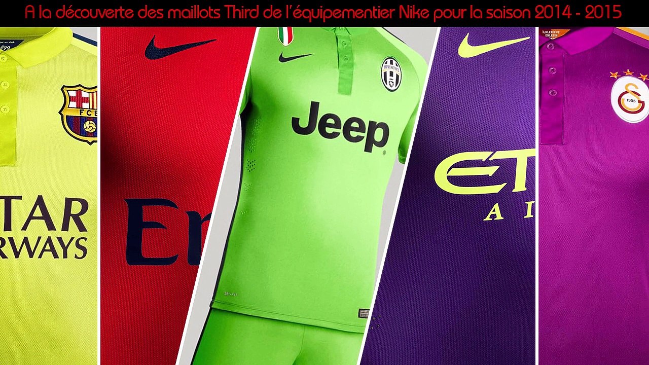 Barcelone, Inter, Juventus, PSG... Nike dévoile les maillots