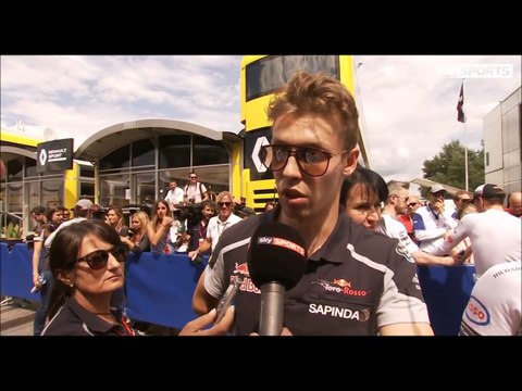 Sky F1: Daniil down and dejected (2016 German Grand Prix)