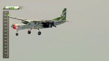 Захватывающие кадры- Скайдайвер совершил прыжок без парашюта с высоты 7600 метров