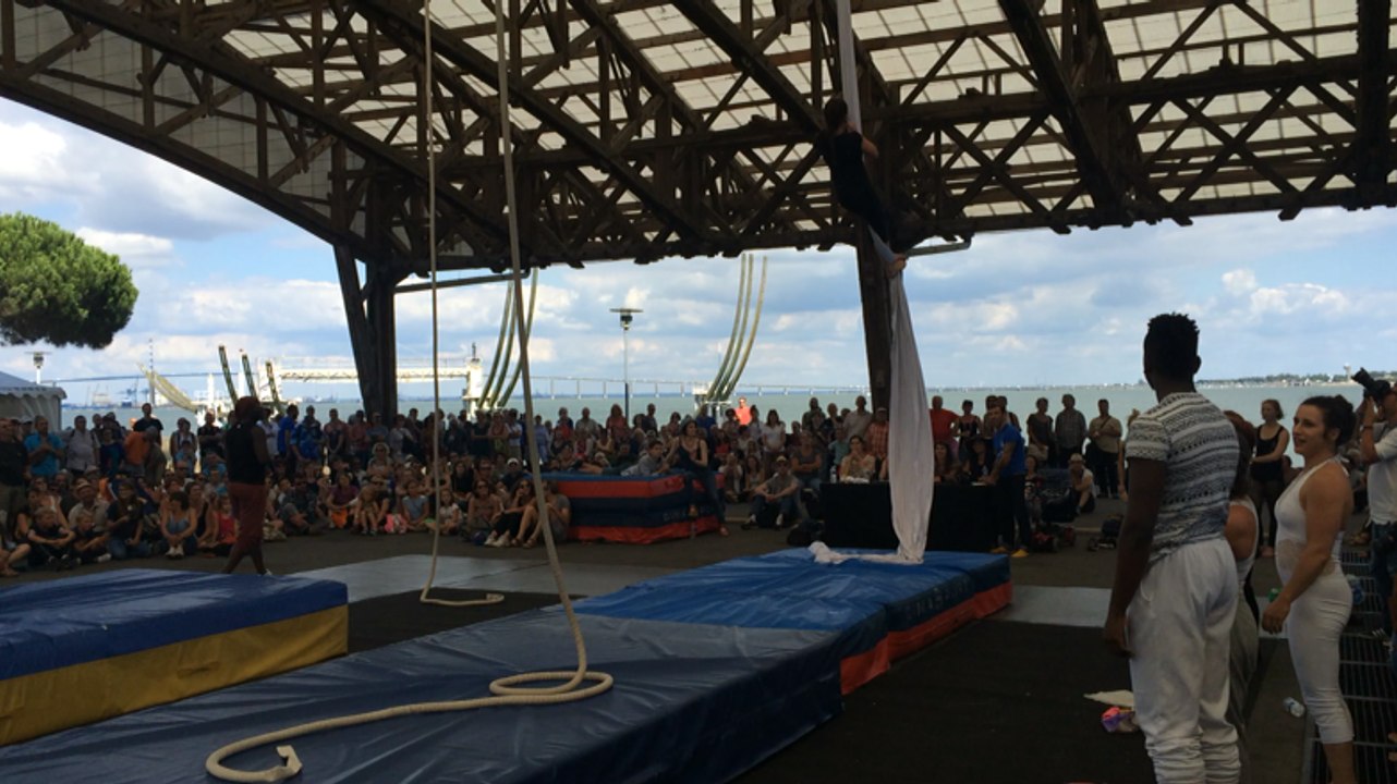 Battle de corde lisse : une première mondiale aux Escales