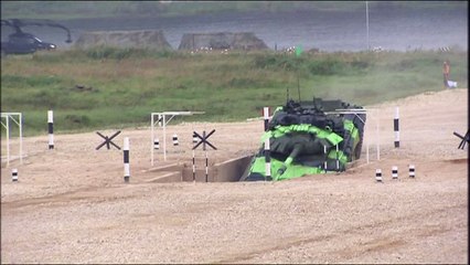 Russia hosts World Championship Tank biathlon