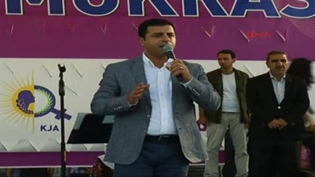 Diyarbakır - Hdp Eş Genel Başkanı Demirtaş, Diyarbakır'da Konuştu 3