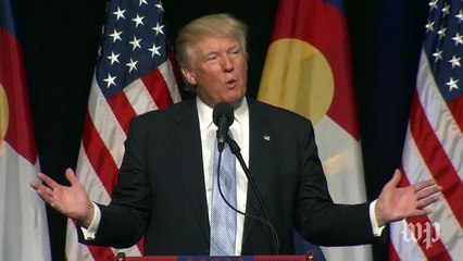 Télécharger la video: Donald Trump criticizes fire marshal for not allowing more people inside Colorado Springs rally venue