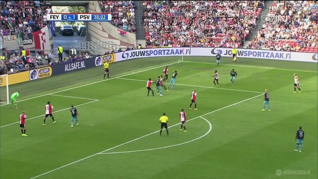 0-1 Davy Pröpper Goal Holland Supercup - 31.07.2016, Feyenoord 0-1 PSV Eindhoven[1]