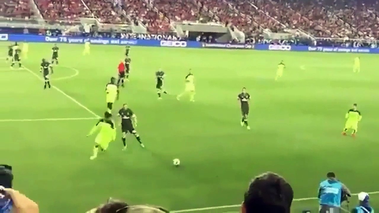 Roberto Firmino's Amazing Nutmeg Vs AC Milan! Liverpool vs AC Milan