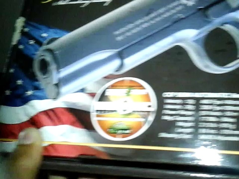presentation airsoft colt m1911 annyversarry
