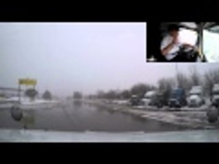 Trucker Rudi 01/08/16 it's a foggy day out here today