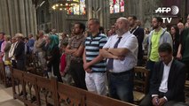 Rouen: Catholiques et musulmans assistent ensemble à une messe
