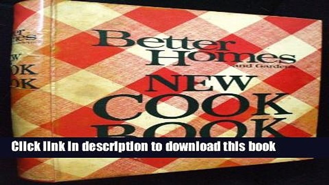 Books Better Homes and Gardens New Cookbook 1976 Revised Edition [Ring-bound] Full Online