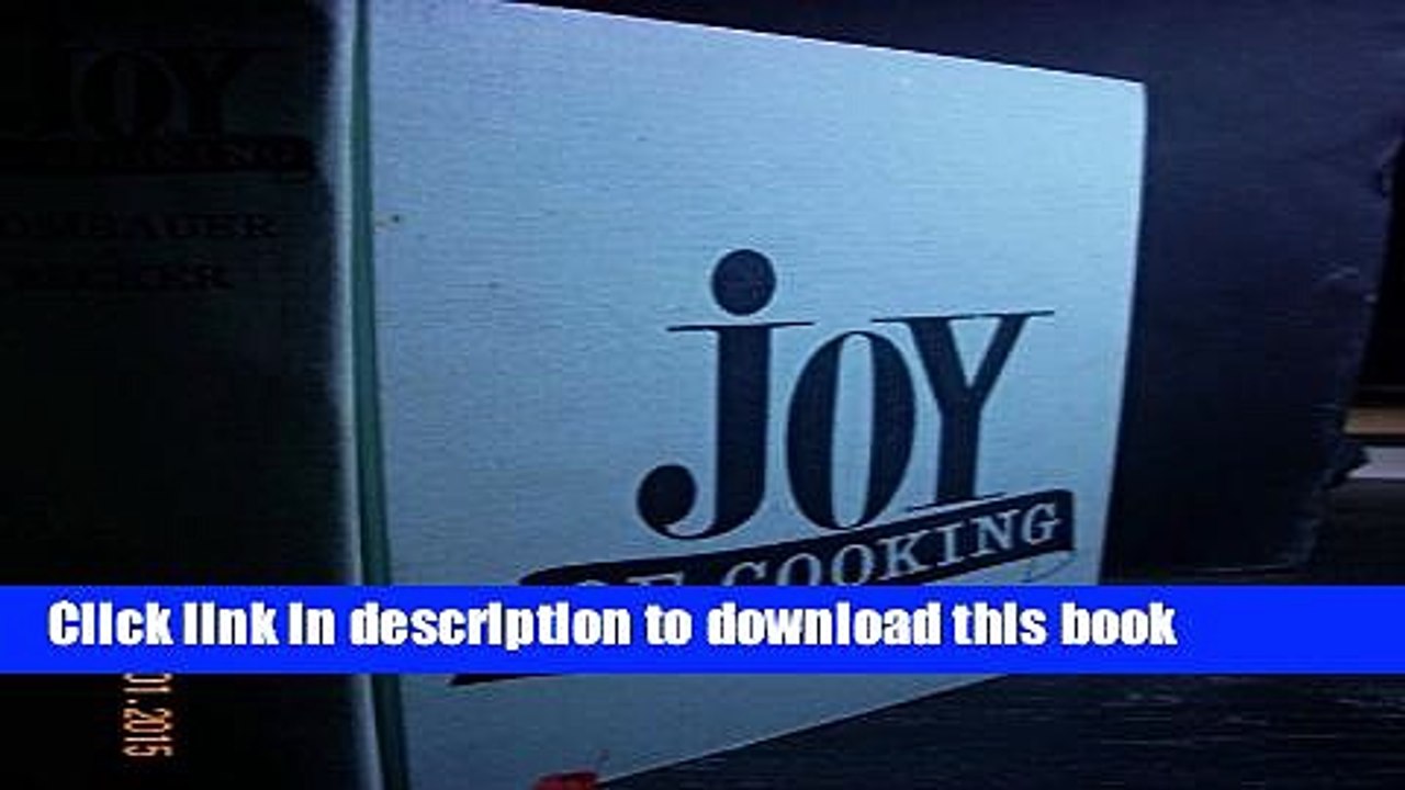 Ebook Joy of Cooking Full Online