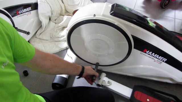 HAMMER Crosstrainer Ergometer Crosslife XTR 4126-grincements