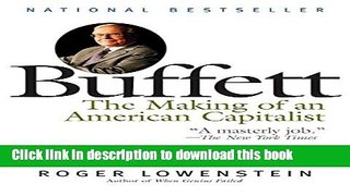 Ebook Buffett: The Making of an American Capitalist Free Online