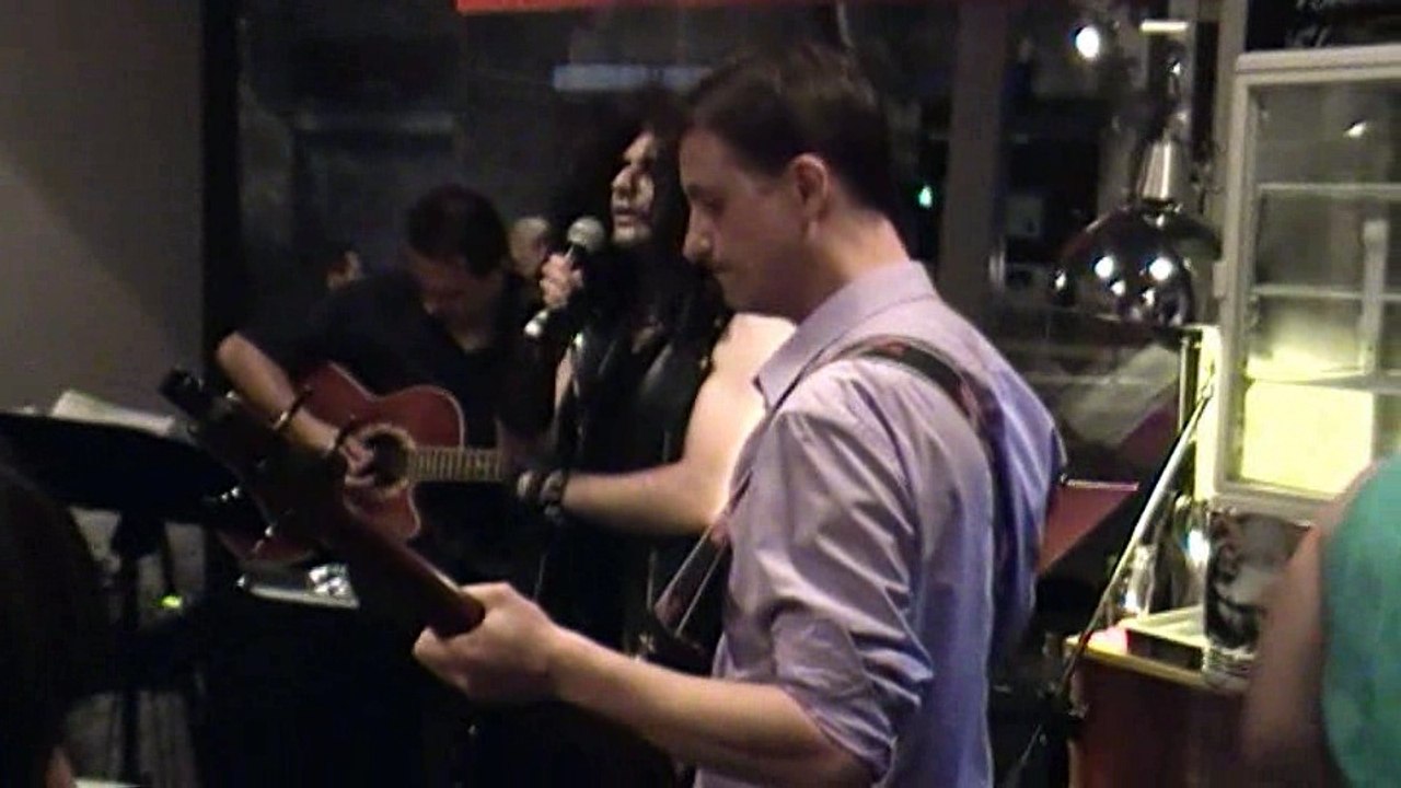 DARK ANGEL KNIGHT à l'Open mic du Clin's Factory, Knocking on heaven's door cover