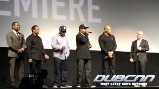 Dr. Dre, Ice Cube, MC Ren, DJ Yella, Eazy-E - N.W.A. (Straight Outta Compton World Premiere)