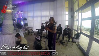 Flashlight (Jessie J) cover by Libante Strings ft. Abbey Lubang - Tagaytay Wedding