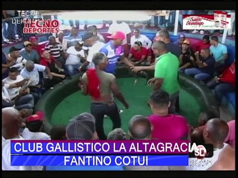 Programa TECNODEPORTES Jueves 28-7-2016 Resumen Club Gallistico La Altagracia - Fantino -Cotui y el Por Manuel Perello