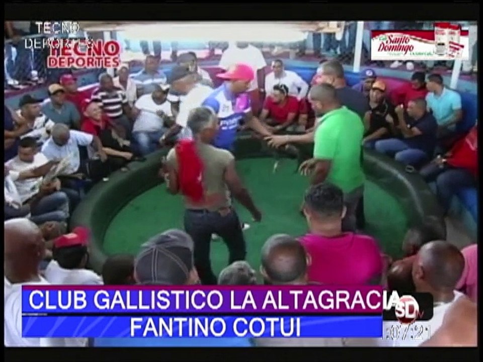 Programa TECNODEPORTES Jueves 28-7-2016 Resumen Club Gallistico La Altagracia - Fantino -Cotui  y el  Por Manuel Perello