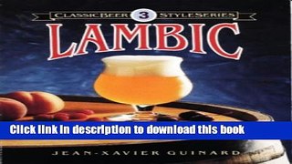 Books Lambic (Classic Beer Style) Full Online