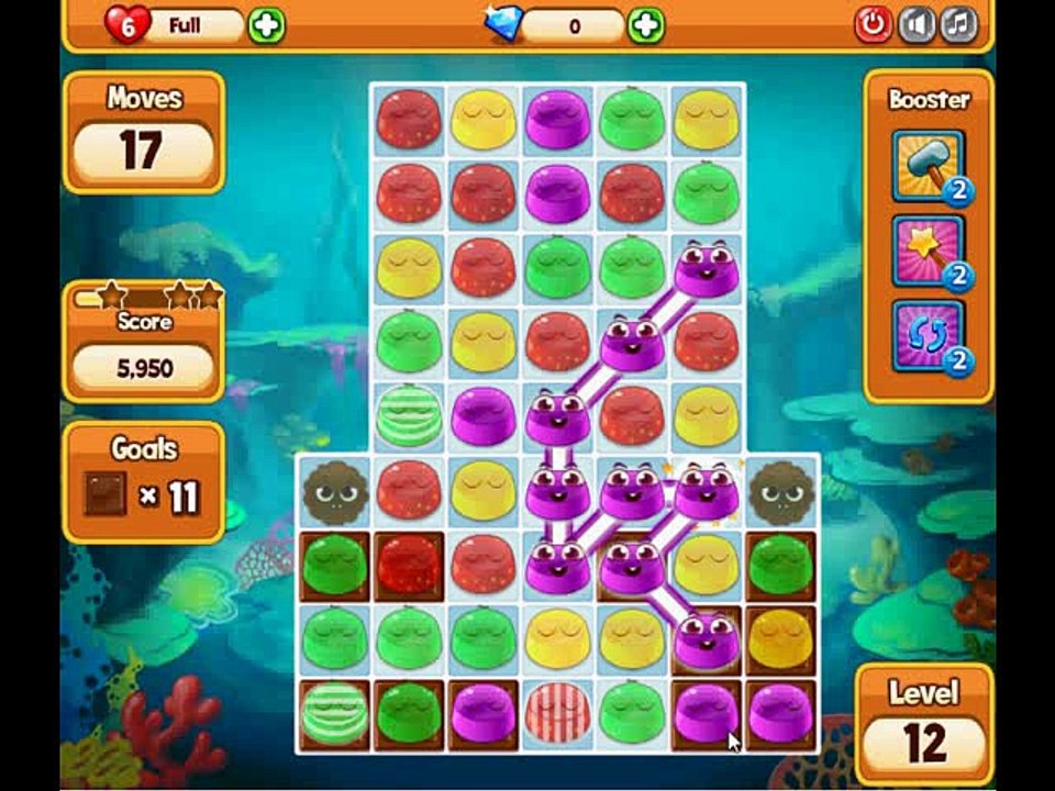 Pudding Pop Level 12 How To Tutorial