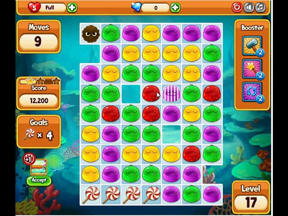 Pudding Pop Level 17 How To Tutorial