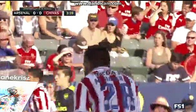 Granit Xhaka Incredible Pass - Arsenal F.C vs C.D Guadalajara - International Friendly Match - 01/08/2016