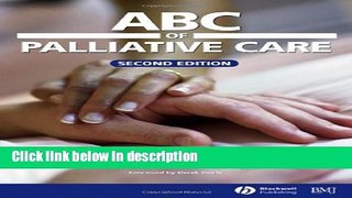 Books ABC of Palliative Care Free Download
